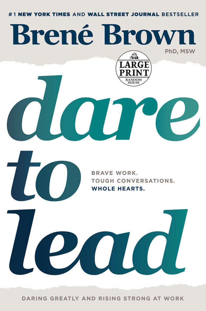 Dare to Lead Brene Brown Book Cover