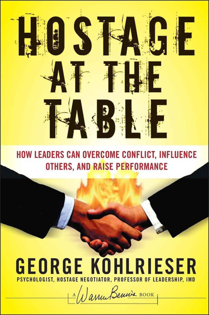 Hostage at the Table George Kohlrieser book cover